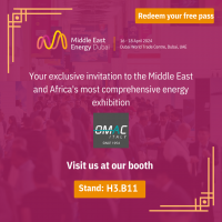 JOIN US AT MIDDLE EAST ENERGY DUBAI 2024 EXHIBITION
